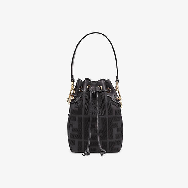 フェンディ MON TRESOR デニムキャンバス偽物 FFロゴ★全色 8BS010A9P2F1A18